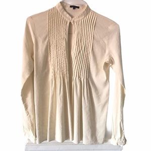 Theory peasant prairie blouse